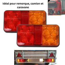 2X FEUX ARRIERE LED 12V