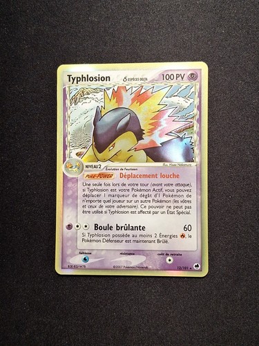 Holo typhlosion 101 - ex, ile