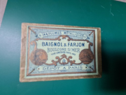 Boite plumes baignol - boite, de