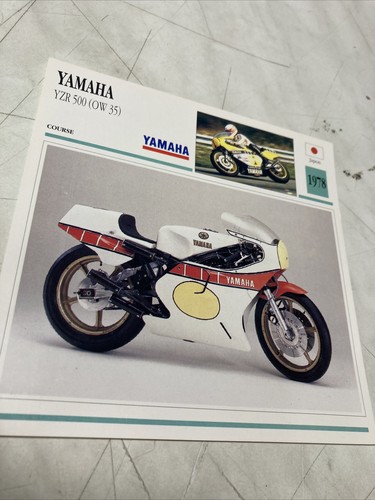 Yamaha yzr500 0w35 - yamaha, 1978