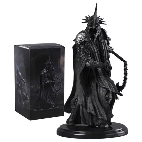 Statue roi sorcier angmar - statue,