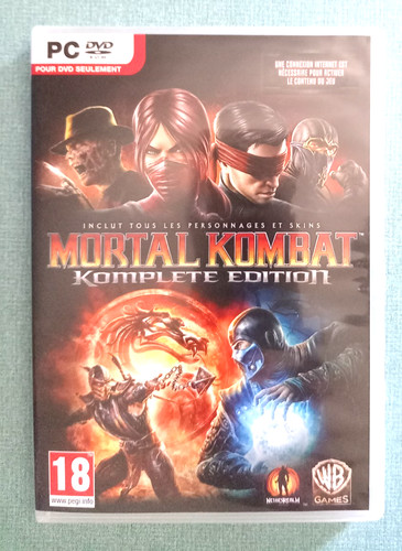 Jeu dvd rom mortal kombat - jeu,