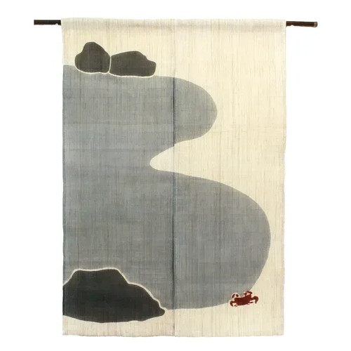 Long noren lin japonais - long,