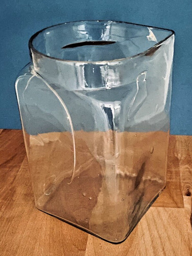 Ancien grand bocal pot - pot, en