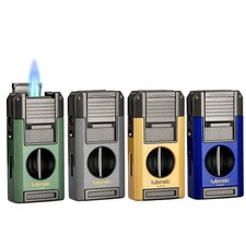 Lubinski Voyage Briquet à cigare Rechargeable Cigare Cadeau Coupe Cigare Punch