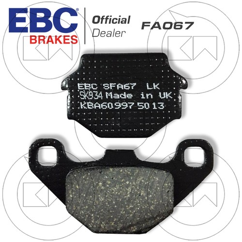 Plaquettes frein ebc - plaquettes,