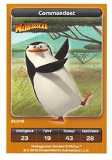 Carte Carrefour Dreamworks - Madagascar - Commandant  N°61