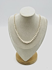 Collier de perles de culture graduées avec fermoir en or 18 carats - 606001