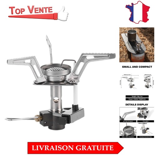 Réchaud gaz de - à,