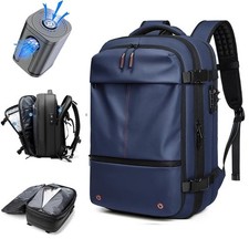 Sac à Dos à Compression Imperméable 80L avec Pompe pour Voyage en Cabine