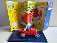 ATLAS COLLECTION TINTIN N° 54 - BOLIDE DE BOBBY SMILES BUGATTI TYPE 37 au 1/43°