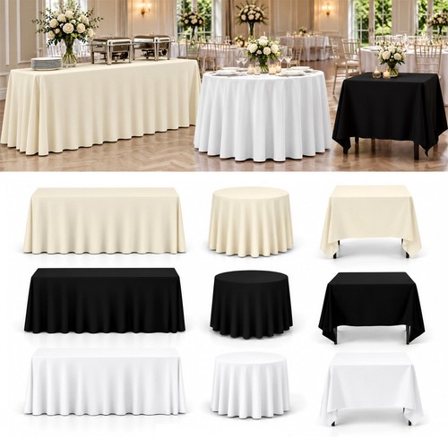 Weddecor nappe table rond - weddecor,