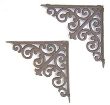 2 ÉTAGÈRES CONSOLES EN FONTE