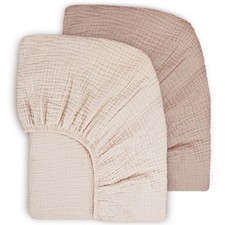 Lot de 2 Draps Housses pour
