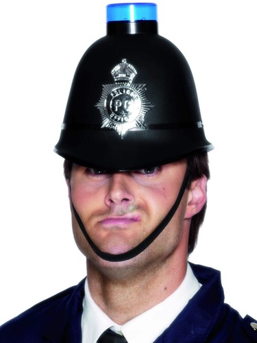 Casque police smiffys - police,