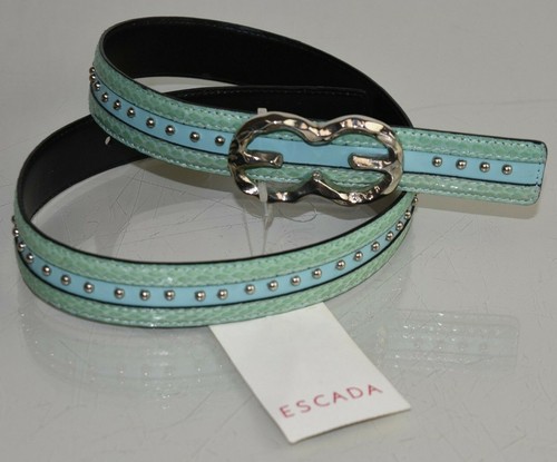 New escada silver buckle and - new,