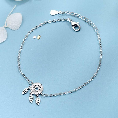 Love dreamcatcher silver - dreamcatcher, pave
