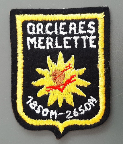 Patch ski orcieres - patch,
