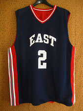 Maillot Basket EAST Nike USA #2 reversible rouge ou marine NBA TBE - L