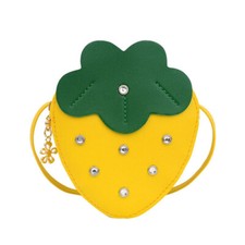 Enfant Mini Sac Bandoulière Fraise Pochette Mignon Pour Petit Cadeau Fille