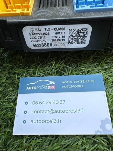 Boitier bsi fusible module - bsi,