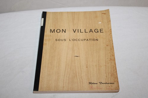Livre mon village sous - livre,