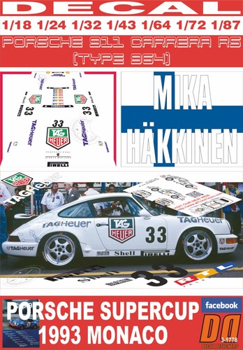 Decal porsche 911 carrera - decal,
