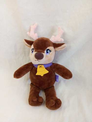 Peluche cerf marque milka - cerf,