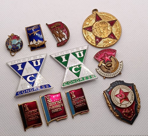 Lot insignes soviétique urss - lot,