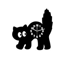 Horloge murale en acrylique en