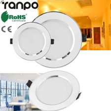 À Variation Panneau LED Spot Encastré Lumière Plafond Spots 3/5/7/9 / 12/15/18W