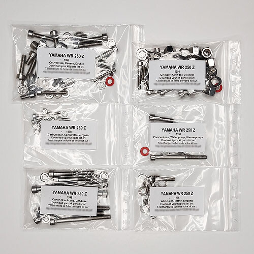 Yamaha 250 1998 kit vis - kit,
