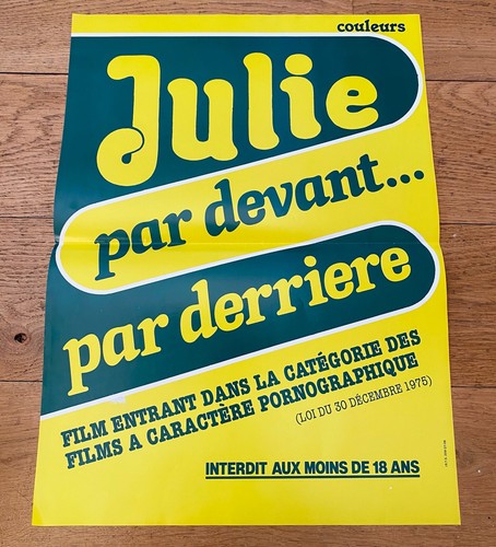 Julie par devant - devant, derriÈre