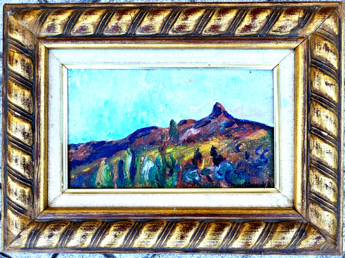 Tableau signé marcel - signÉ, arnaud