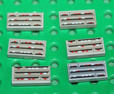 6 x Lego Star Wars Tile 1x2