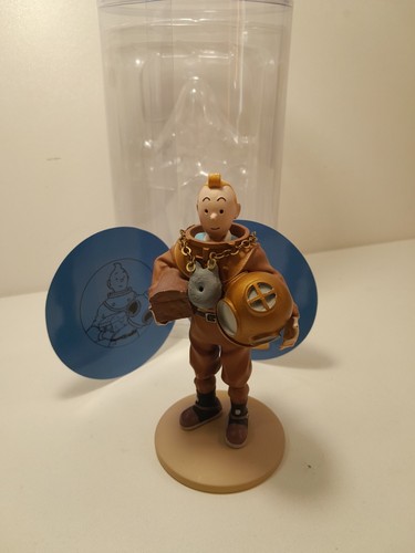 Figurine tintin scaphandrier - tintin,