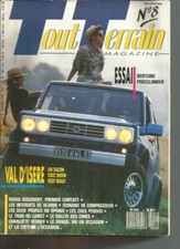 TOUT TERRAIN MAGAZINE N°08 BERTONE FREECLIMBER / ROVER DISCOVERY / TERRANO V6