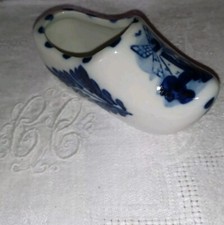 Petit SABOT Porcelaine DELFT décor Moulin Peint A La Main - MADE in  HOLLAND