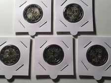 SERIE 5 ATELIERS X 2 EURO ALLEMAGNE 2019 MUR BERLIN A D F G J COMMEMORATIVE