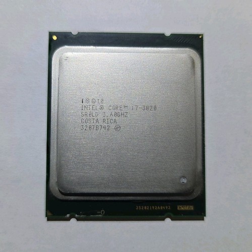 Intel core 3820 cpu - i7-3820, sr0ld