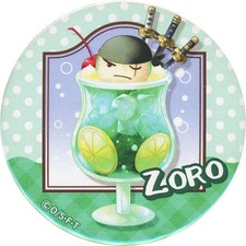 Roronoa Zoro ONE PIECE Hane a break ! Cream Soda Clip Can Badge 5cm