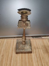 Ancien Jolis Bougeoir en Bronze Année 1920's Art Nouveau A Saisir 