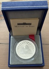 Monnaie de Paris 100 Francs BE Libération - Sainte Mère Eglise Argent 1994