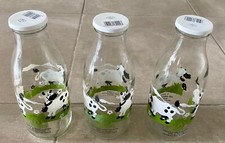 Bouteilles de Lait La Fermière 1L Hauteur 24cm  TBE