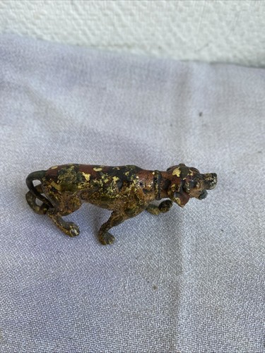Ancienne figurine chien métal - ancienne,