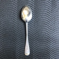 Cuillère ancienne en Argent Massif Poinçon Anglais Lion passant