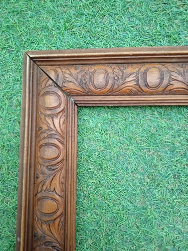 Ancien cadre bois sculpte - ancien,