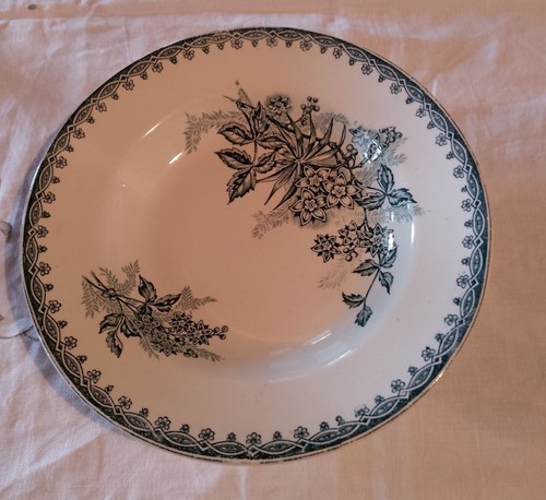 Ancienne assiette creuse - ancienne,