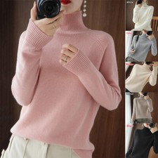 Femme Col Roulé Faux