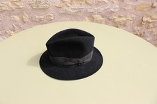 Chapeau feutre noir - ·,